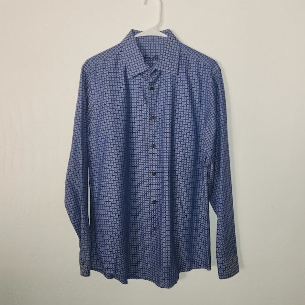 Tasso Elba Men's Dress Shirt Size Medium